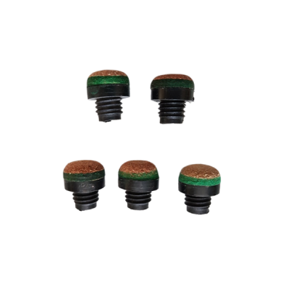 Schraubleder PVC Standard 12mm M8 5 Stück